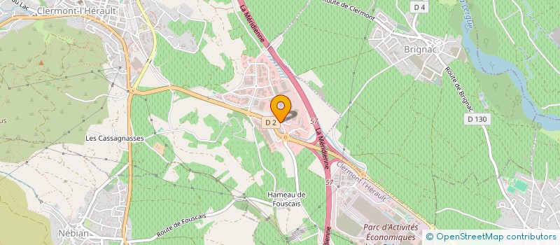 localisation de l'entreprise JO AND SAM  CLERMONT-L'HERAULT