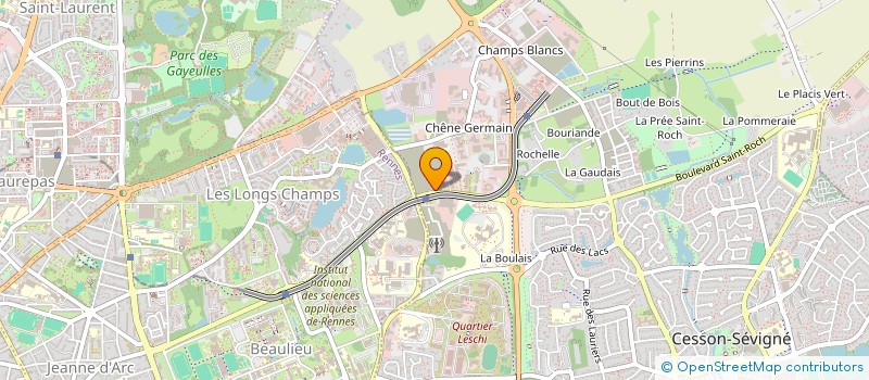 localisation de l'entreprise JO.B1  CESSON-SEVIGNE