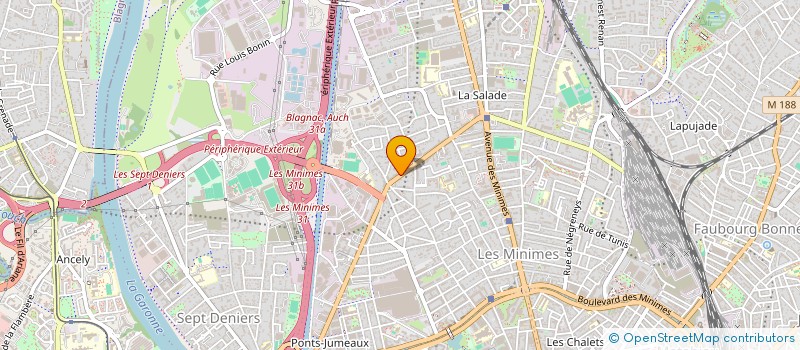localisation de l'entreprise JO BARBER SQUARE à TOULOUSE