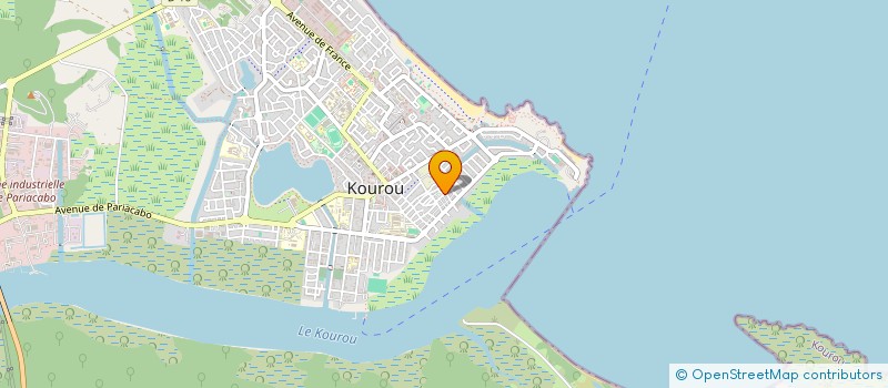 localisation de l'entreprise JO'CLEAN  KOUROU
