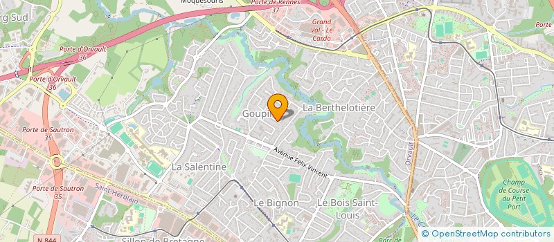 localisation de l'entreprise JO & CO à ORVAULT