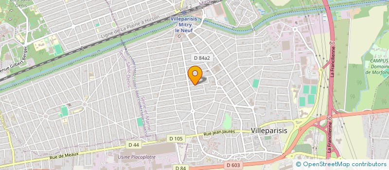 localisation de l'entreprise JO DI BONA à VILLEPARISIS