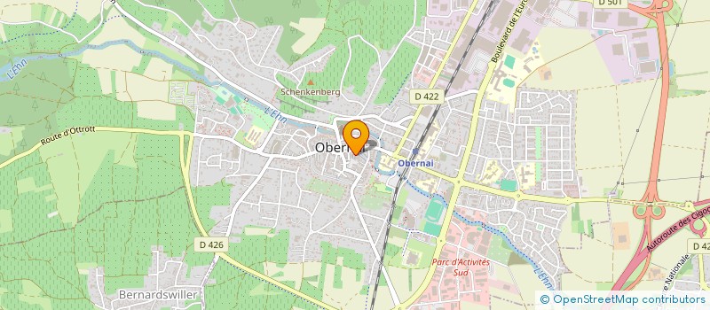 localisation de l'entreprise JO ET CLO à OBERNAI