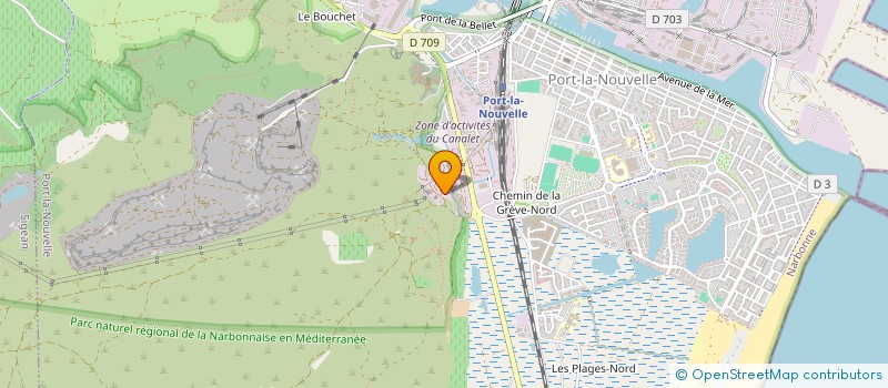 localisation de l'entreprise JO ET CO  PORT-LA-NOUVELLE