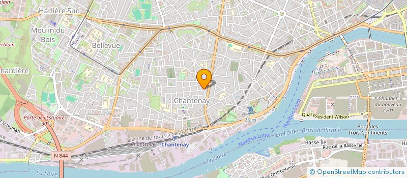 localisation de l'entreprise JO ET LES ROSES  NANTES