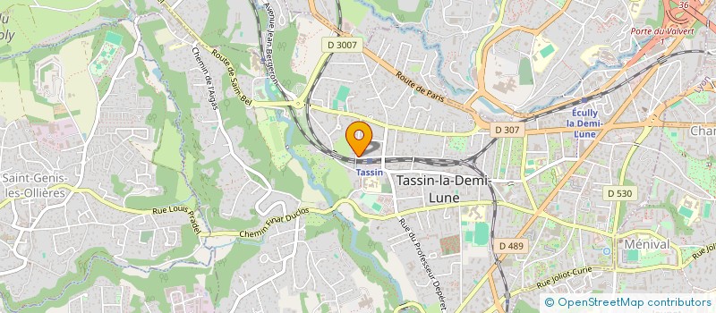 localisation de l'entreprise JO & FAB  TASSIN-LA-DEMI-LUNE