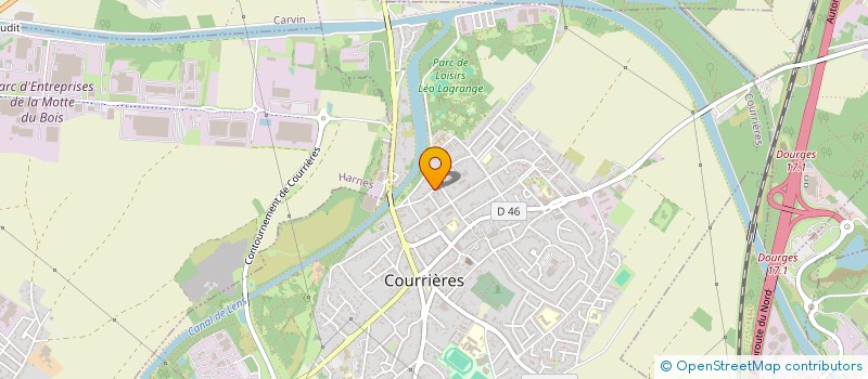 localisation de l'entreprise JO GARAGE MOBILE  COURRIERES