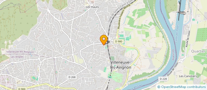 localisation de l'entreprise JO & IN  VILLENEUVE-LES-AVIGNON