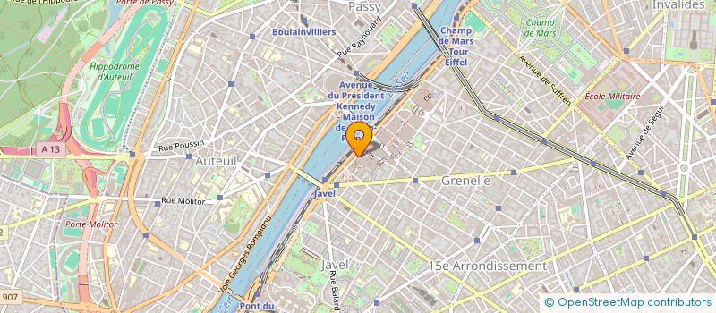 localisation de l'entreprise JO INVEST  PARIS