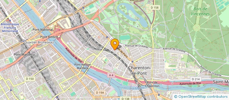 localisation de l'entreprise JO INVEST  CHARENTON-LE-PONT