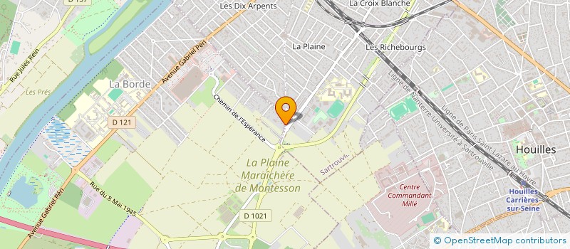 localisation de l'entreprise JO-JO CHARCUTERIE à CORMEILLES-EN-PARISIS