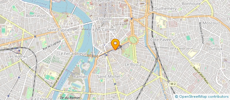 localisation de l'entreprise JO JUST & CO  TOULOUSE