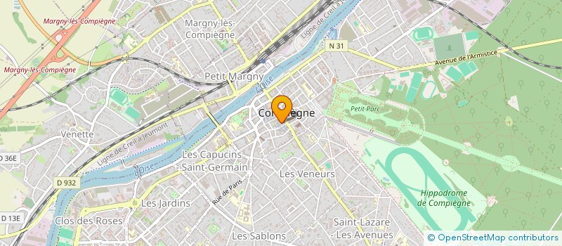 localisation de l'entreprise JO&KOO  COMPIEGNE