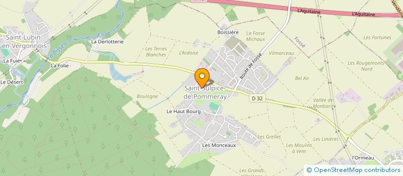 localisation de l'entreprise JO.L  SAINT-SULPICE-DE-POMMERAY