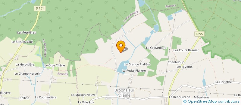 localisation de l'entreprise JO LA NATURE  SAINT-DIDIER