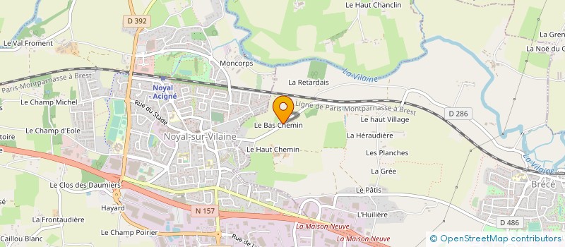 localisation de l'entreprise JO LE FROMAGER  BRECE