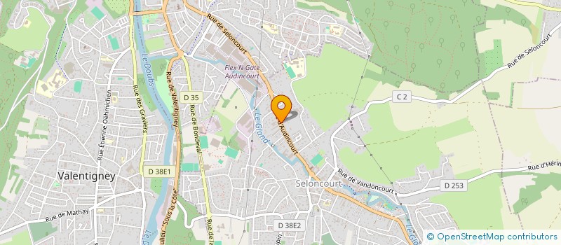 localisation de l'entreprise JO & LI  SELONCOURT