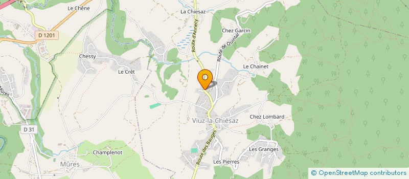 localisation de l'entreprise JO&LO  VIUZ-LA-CHIESAZ
