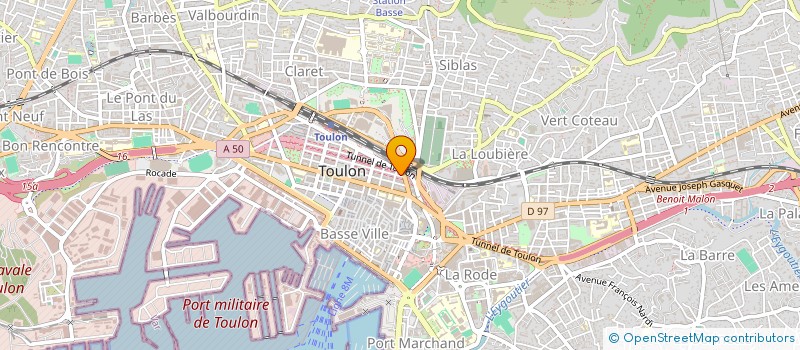 localisation de l'entreprise JO MALOU  TOULON