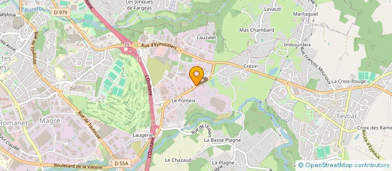 localisation de l'entreprise JO MARIGNEE à FEYTIAT