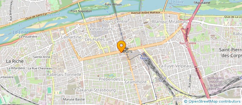 localisation de l'entreprise JO MARKET ET DISTRIBUTION  TOURS