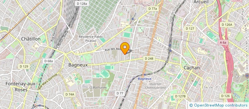 localisation de l'entreprise JO & MYIA à BAGNEUX