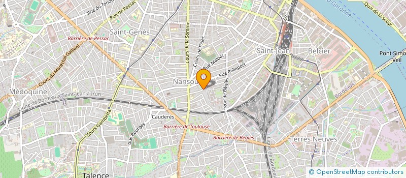 localisation de l'entreprise JO PA FRA  BORDEAUX