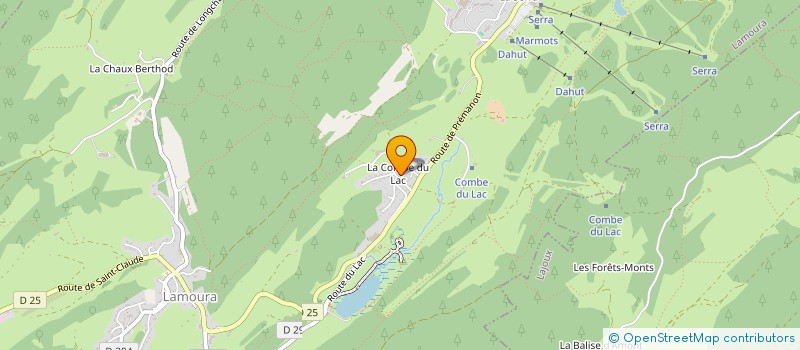 localisation de l'entreprise JO RO SSYAN  LAMOURA