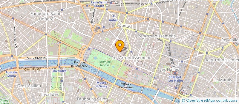 localisation de l'entreprise JO'S à PARIS