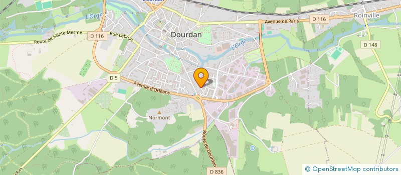localisation de l'entreprise JO'S AND COOKIES à DOURDAN