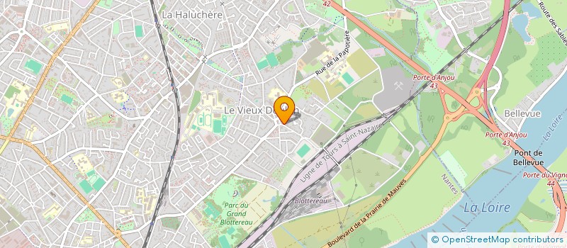 localisation de l'entreprise JO'S PIZZA à NANTES
