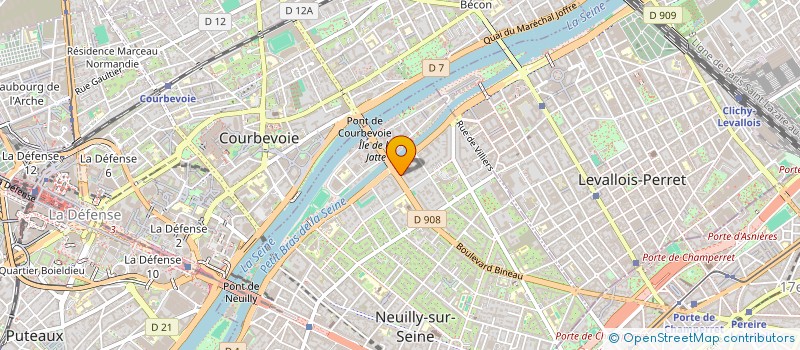localisation de l'entreprise JO SERVICES à NEUILLY-SUR-SEINE