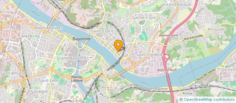 localisation de l'entreprise JO TXISTUA à BAYONNE