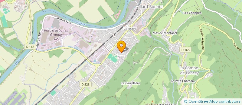 localisation de l'entreprise JO VISCUSI  VILLARD-BONNOT