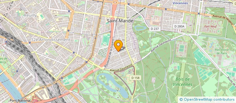 localisation de l'entreprise JO2LIAD à SAINT-MANDE