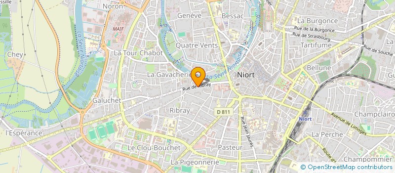localisation de l'entreprise JOA  NIORT