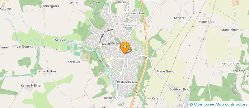 localisation de l'entreprise JOA  CAUDAN