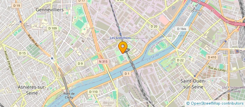 localisation de l'entreprise JOA CONSULTING SERVICES  ASNIERES-SUR-SEINE