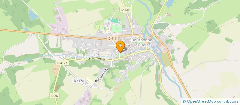 localisation de l'entreprise JOA IMMO DECO à BOURBONNE-LES-BAINS