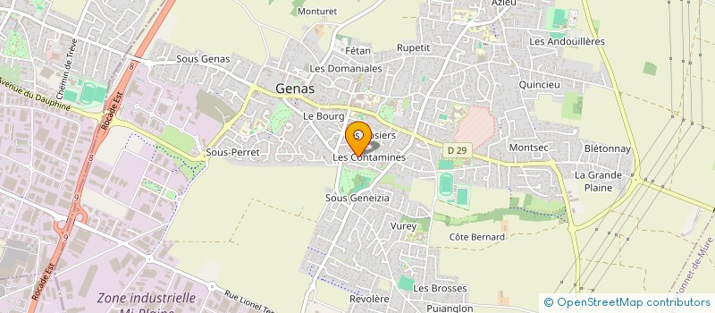 localisation de l'entreprise JOAB-IT CONSULTING  GENAS