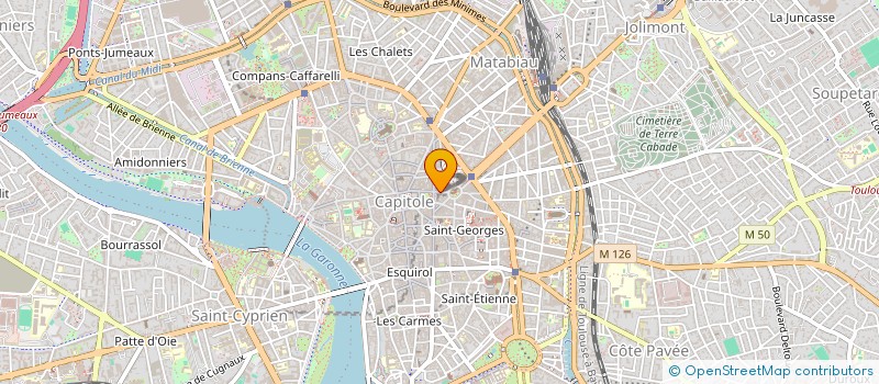 localisation de l'entreprise JOABEN  VIEILLE-TOULOUSE