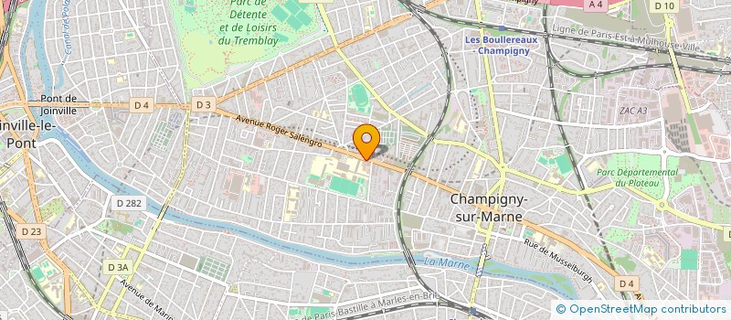 localisation de l'entreprise JOACHIM C ET THIBAULT G à CHAMPIGNY-SUR-MARNE