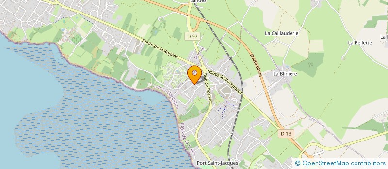 localisation de l'entreprise JOACHIM QQCH  LA BERNERIE-EN-RETZ