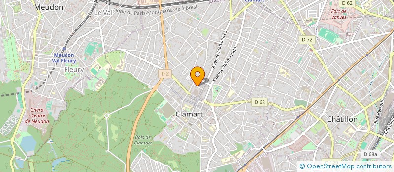 localisation de l'entreprise JOACHIM SEL à CLAMART