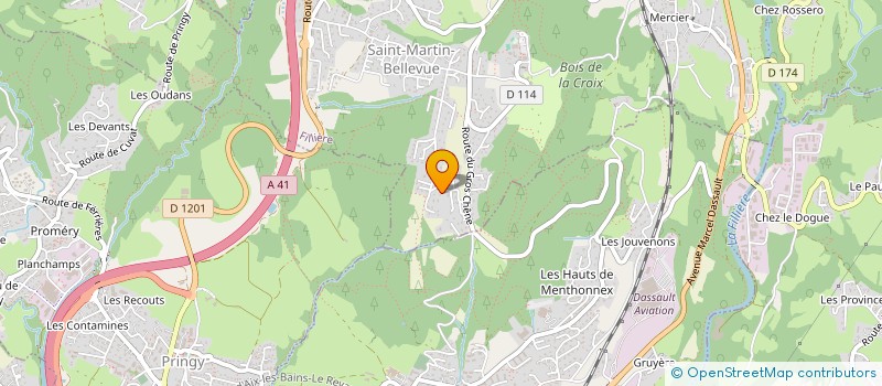 localisation de l'entreprise JOACHIMES à FILLIERE
