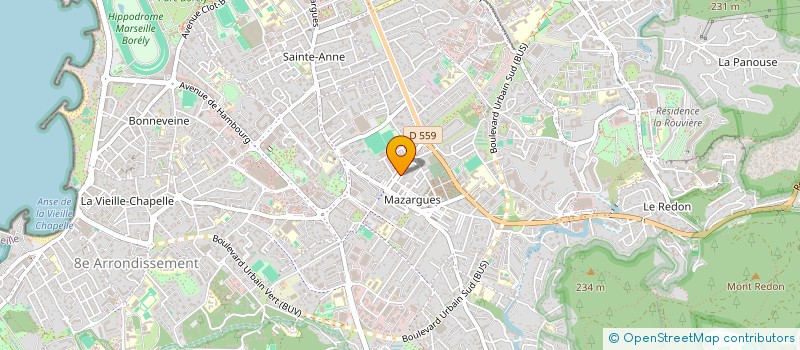 localisation de l'entreprise JOAH à MARSEILLE