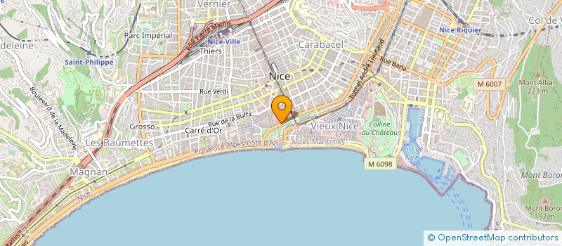localisation de l'entreprise JOAILLERIE AUGIER à NICE