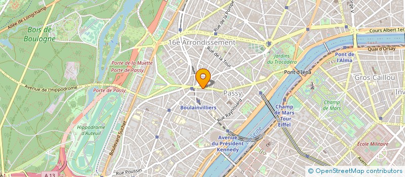 localisation de l'entreprise JOAILLERIE JACQUES COPTY  PARIS