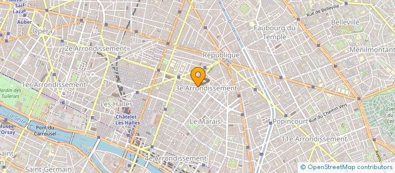 localisation de l'entreprise JOAILLERIE LANDAUER à PARIS