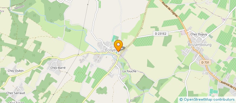 localisation de l'entreprise JOAL  ECOYEUX